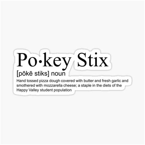 Pokey Definitions .